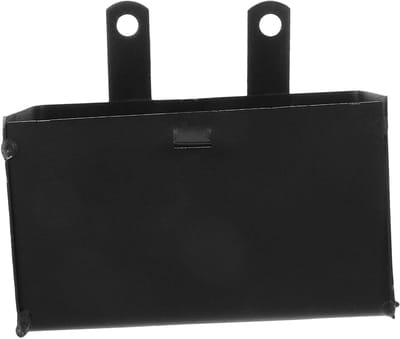 Motorcycle Battery Box - Battery Holder Storage - Motorfiets Onderdelen - Metaal Constructie - 12.20X7.50X7.00CM - Zwart