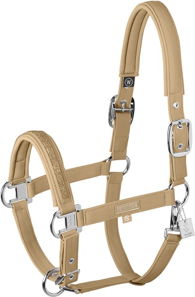 Eskadron Halster Eskadron Classic Sports Softshell Jewel Double Pin Lichtgeel