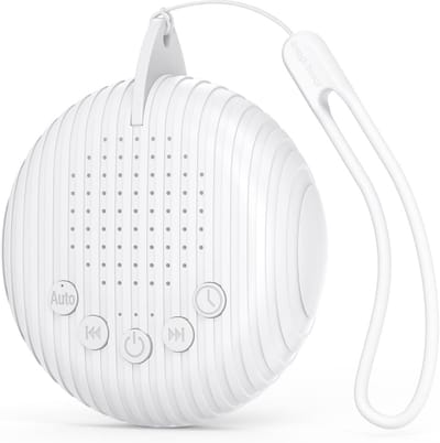 Witte Geluidsmachine voor Baby's met 10 Rustgevende Geluiden en Timer