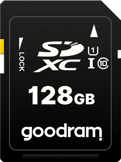 Goodram Sdxc-Geheugenkaart 128 Gb Voor Camera's En Fotocamera's Cl 10