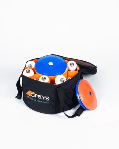 Grays hockeytas Deluxe Ball Carrier Zwart / Oranje - maat One Size