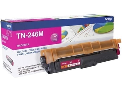 Brother TN-246M toner cartridge magenta hoge capaciteit (origineel)
