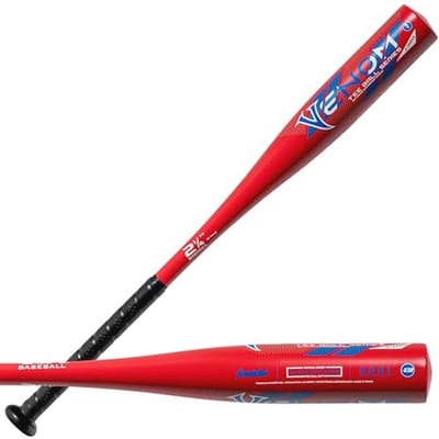 Jeugd Aluminium Tee Ball Vleermuis - Geschikt voor Jongens en Meisjes - 25 inch - Rood