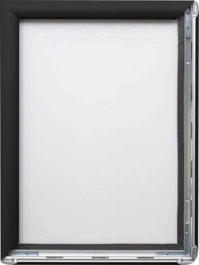 Seco kliklijst - A4 - zwart - aluminium - 25mm frame