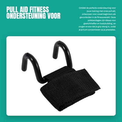 Dailygoods- Polsbandage voor steun - Gewichtheffen - Fitness - Gym - Unisex - Duurzaam materiaal - Gewichtheffer