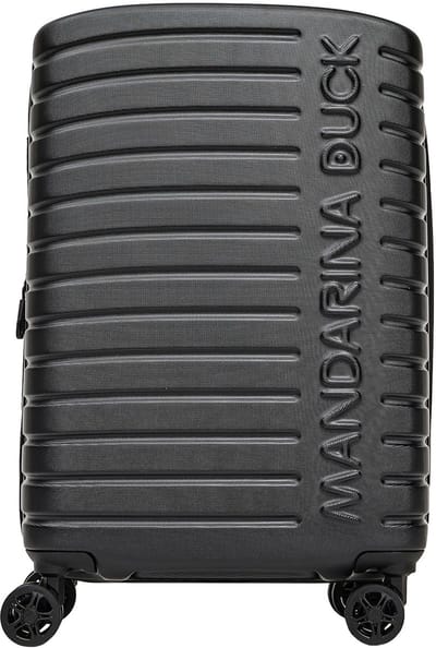 MANDARINA DUCK Flyduck Expandable Cabin Trolley Black Zwart 55cm