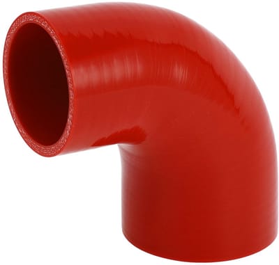 Dailygoody - Silicone Slang - Auto Koelslang - Hoge Temperatuur Weerstand - Rood - Duurzaam en Betrouwbaar - Universele Toepassing - 90mm Lengte