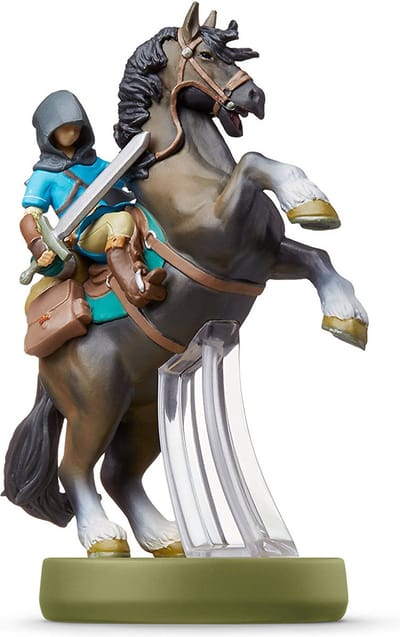 Nintendo amiibo Ingame speelfiguur - Legend of Zelda: Breath of the Wild Collection - Link Rider - 3DS + Wii U + Switch