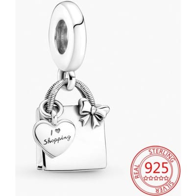 925 Sterling Zilver Roségoud Helder Pavé Eikenblad Accessoires Bedel Past op Moment Armband DIY Cadeau Sieraden Vrouwen white