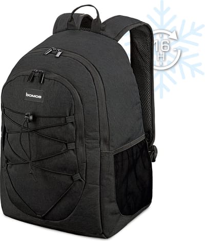 bomoe KR45 Koelrugtas Groot Anthracite 25 liter Koeltas Rugzak Backpack 45x19x33 cm