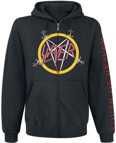 Slayer South of heaven Heren Vest met capuchon - zwart - S