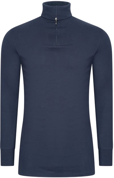 Cappuccino Italia - Heren Trui Ski Pully - Blauw - Maat M
