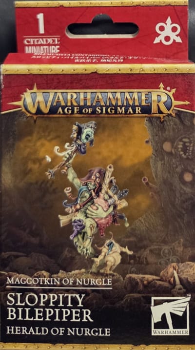 Maggotkin of Nurgle Sloppity Bilepiper (Warhammer Age of Sigmar nieuw)