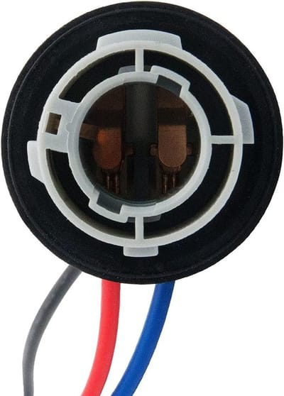 LED Verlichting Conversie Base - 1157 Fitting Houders - Auto Verlichting Upgraden - Hittebestendig Rubber Materiaal - 2 stuks - Zwart