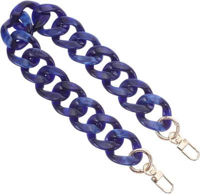 Tassenketting Acryl - Vervangende Band - Tas Personaliseren - Huidvriendelijk Behandeld - 45 x 35 cm - Multicolor