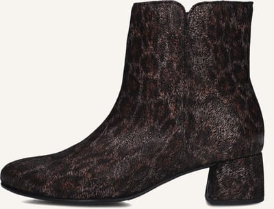 Gabor 680.3 Enkellaarsjes - Enkelboots met rits - Dames - Bruin - Maat 43