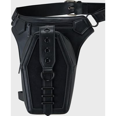 KIHILIST by KILLSTAR - Gothic Heuptas - Entrophy Bag - zwart