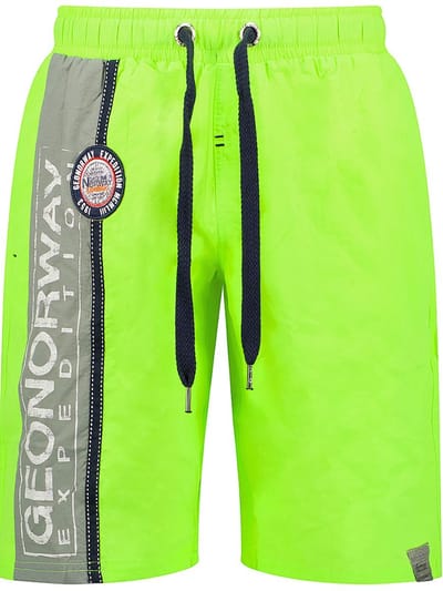 Geographical Norway Zwembroek Qweenishi Lemon Green - S