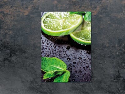 TMK ArtDeko Limoen Serie - Snijplank - 35x52 cm - Smaakloos - Antibacterieel