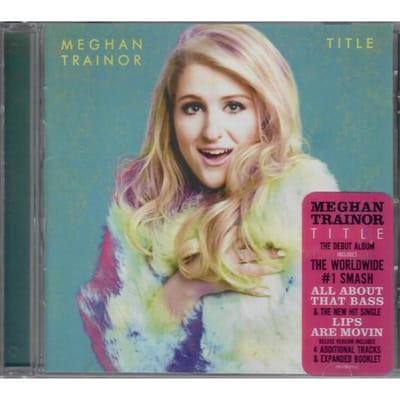 CD MEGHAN TRAINOR - Title 88875046912 Epic 2015 US Reggae, Ska & Dub Occasion