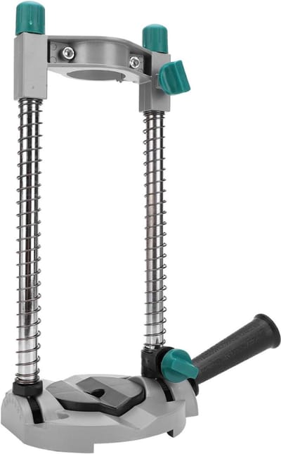 MRKK® Boorstandaard - Kolomboormachine - Boorhulp -Grijs met zilver