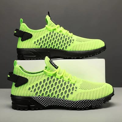 Ademende Mesh Casual Schoenen Mode Sneakers Comfortabele Buitenschoenen voor Heren Lichtgewicht Sneakers voor Heren 39