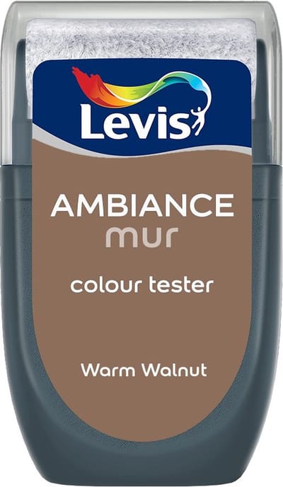 Levis - Muurverf Kleurtester Mat Mix - Warm Walnut - Mengverf - 30 Ml