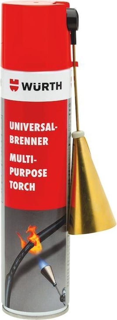 Multifunctionele brander gasfles met brandspuit