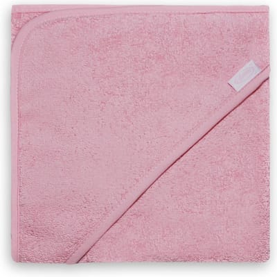 Funnies Badcape | Roze | 80x80 cm | 100% Katoen | Badstof