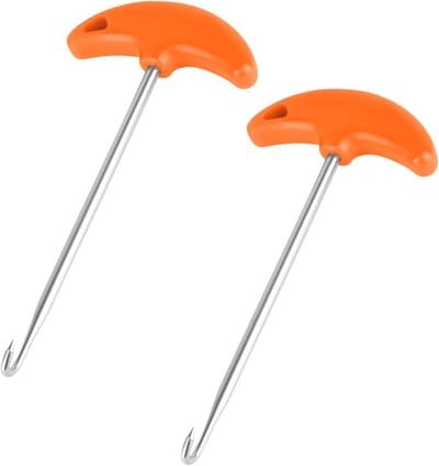 Schaatsveterspanners - Antislip Roestvrijstalen Schoenvetertrekker voor Schaatsaccessoires