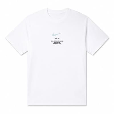 Nike Sportswear Athletic Tee - T-shirt - Maat XXL - White / Wit - Sportswear - Lifestyle