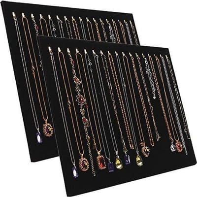 Sieraden Display Pad met Haken - Organizer voor Armbanden en Kettingen - 14.7"x12"