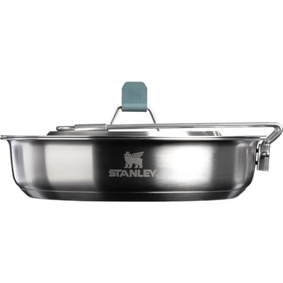 Stanley Wildfare Core Fry Pan Cookset 12-delig 0.94L - Duurzame roestvrijstalen outdoor kookset