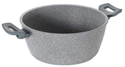 Kookpan 24 cm met Antiaanbaklaag en Soft-Touch Handgreep
