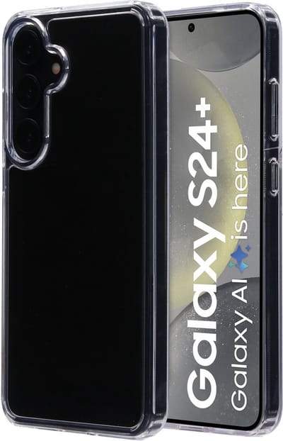 Mobiparts hoesje geschikt voor Samsung Galaxy S24 Plus - Hardcover - Transparant