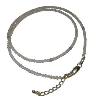 Natuurlijk Rozenkwarts Collier