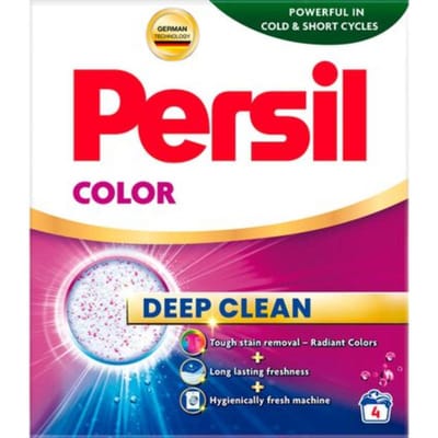 Poudre à laver Persil Deep Clean Color pour textiles colorés 220g (4 Lavages)