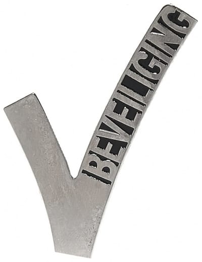 Akyol Beveiligingspin - beveiliging - Beveiligingspin 1 stuk - safety - beveiliger - beveiligers - broche - metalen pin