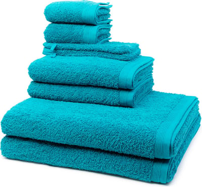 Möve 2 X was- 2 X gast- 2 X douche- 2 X handdoek in een set Superwuschel
