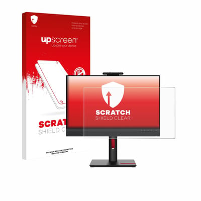upscreen - Screenprotector voor Lenovo ThinkCentre TIO 24 Gen 5 - Folie Beschermfolie transparant