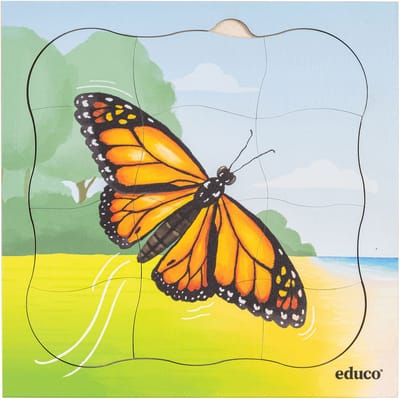 Groeipuzzel bos - Vlinder