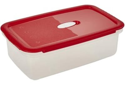 VOEDSELCONTAINER VOOR 2 IN 1 MET KLEP VOOR magnetron voor magnetron en vriezer - 3 L - 28,5 x 17 x 9,5 cm