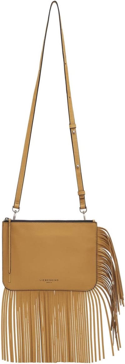 LIEBESKIND BERLIN Leren Schoudertas Francis Crossbody Lentil Geel