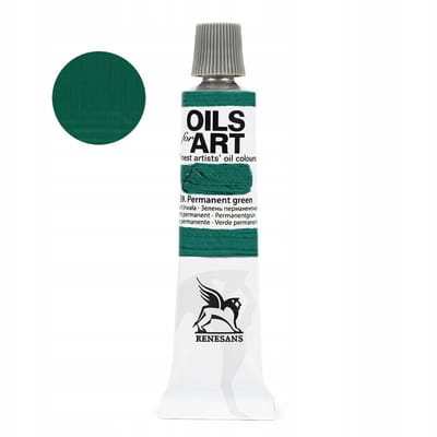 Olieverf Olej voor Kunst 20ml - 39 Permanent Groen