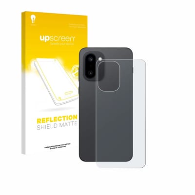 upscreen - Screenprotector voor OnePlus 15R (Achterkant) - Folie Beschermfolie anti glare matte