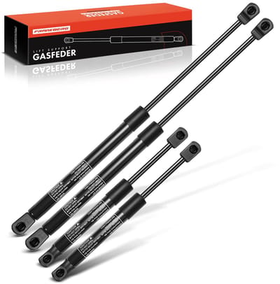 Frankberg 4x Gasveer Motorkap Achterklep voor VW Passat 3B2