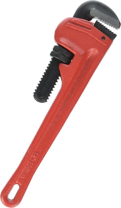 Slangklem Sleutel - Pijpklem Tang - Leidingen Monteren - Zelfblokkerende Kaak - 12 inch - Rood