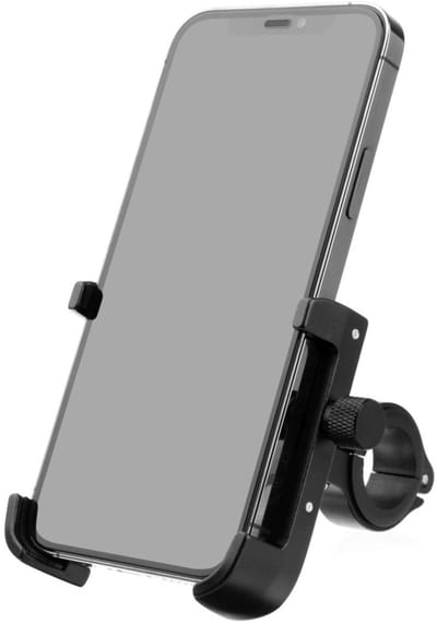 FIXED Bikee ALU 2 Fietshouder voor Smartphone – Aluminium – Zwart
