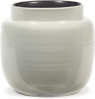 Serax Bloempot Grijs-Licht Grijs D 21 cm H 19 cm