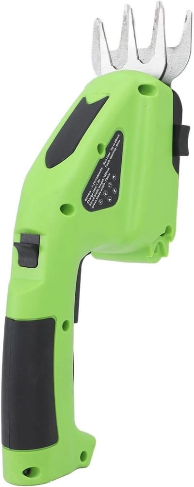 Elektrische Snoeischaar - Heggenschaar Grasmaaier - Tuin Onderhoud - 2-in-1 Design - 260 mm - Zwart